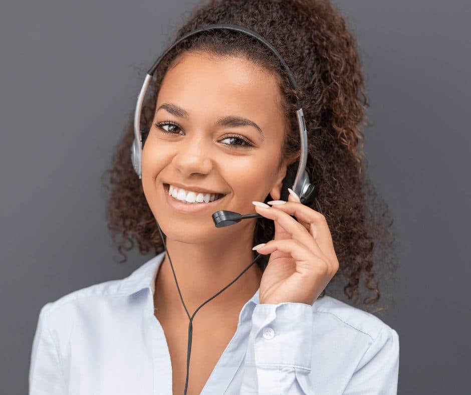 Professional property manager coordinating rental maintenance