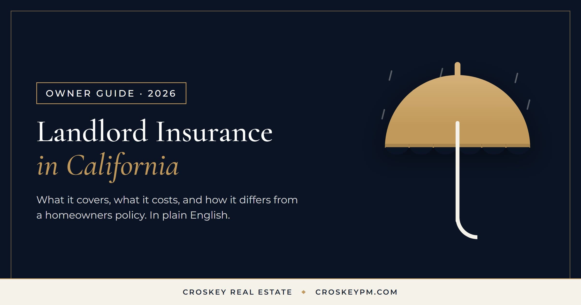 Landlord Insurance in California: A Housing Provider's Guide - article banner